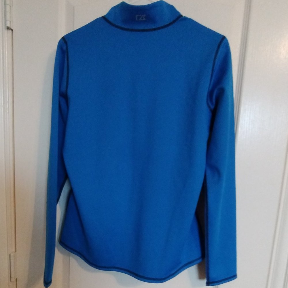 Cutter & Buck Evergreen Reversible Pullover Blue/Grey NWT - Picture 2 of 16